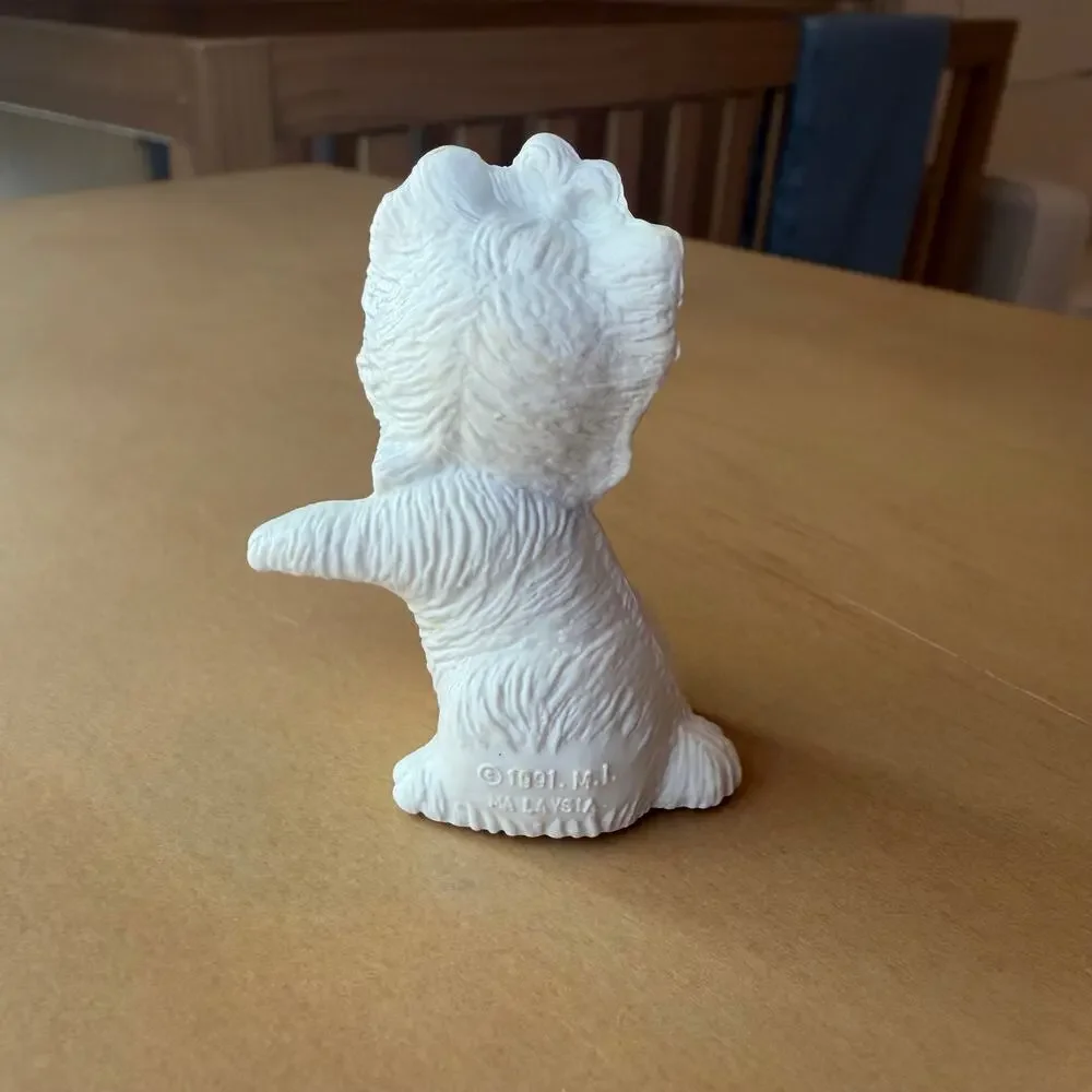 Vintage Barbie White WESTIE DOG Terrier Mattel Skipper Pet Animal